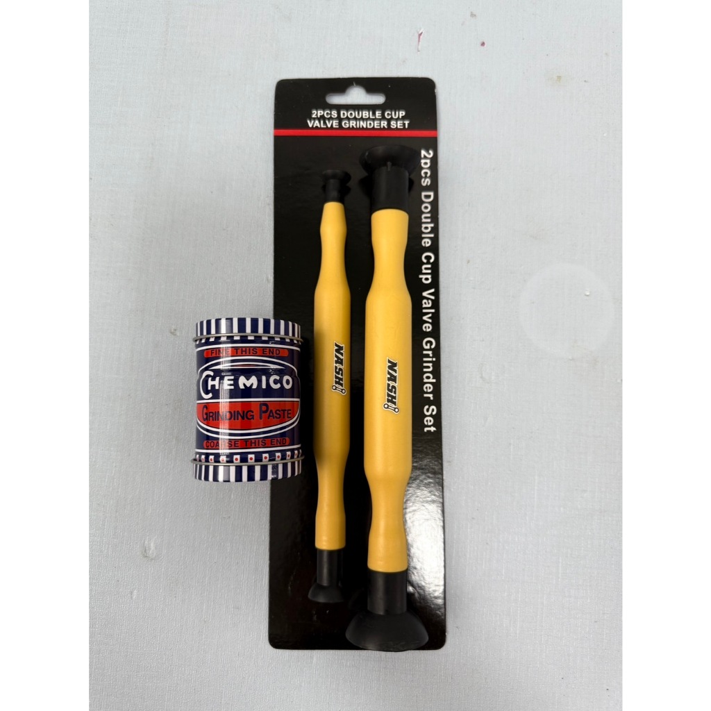 ซื้อคู่ถูกกว่า!!! NASHI ไม้จับบดวาล์ว+กากเพชรบดวาว์ล เครื่องมือบดวาล์ว ไม้บดวาล์ว ที่บดวาล์ว ลูกยางบดวาล์ สินค้าพร้อมส่ง