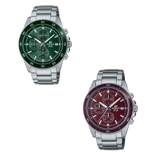 Edifice นาฬิกาข้อมือผู้ชาย สายสแตนเลส รุ่น EFR-526D,EFR-526D-3A,EFR-526D-5C