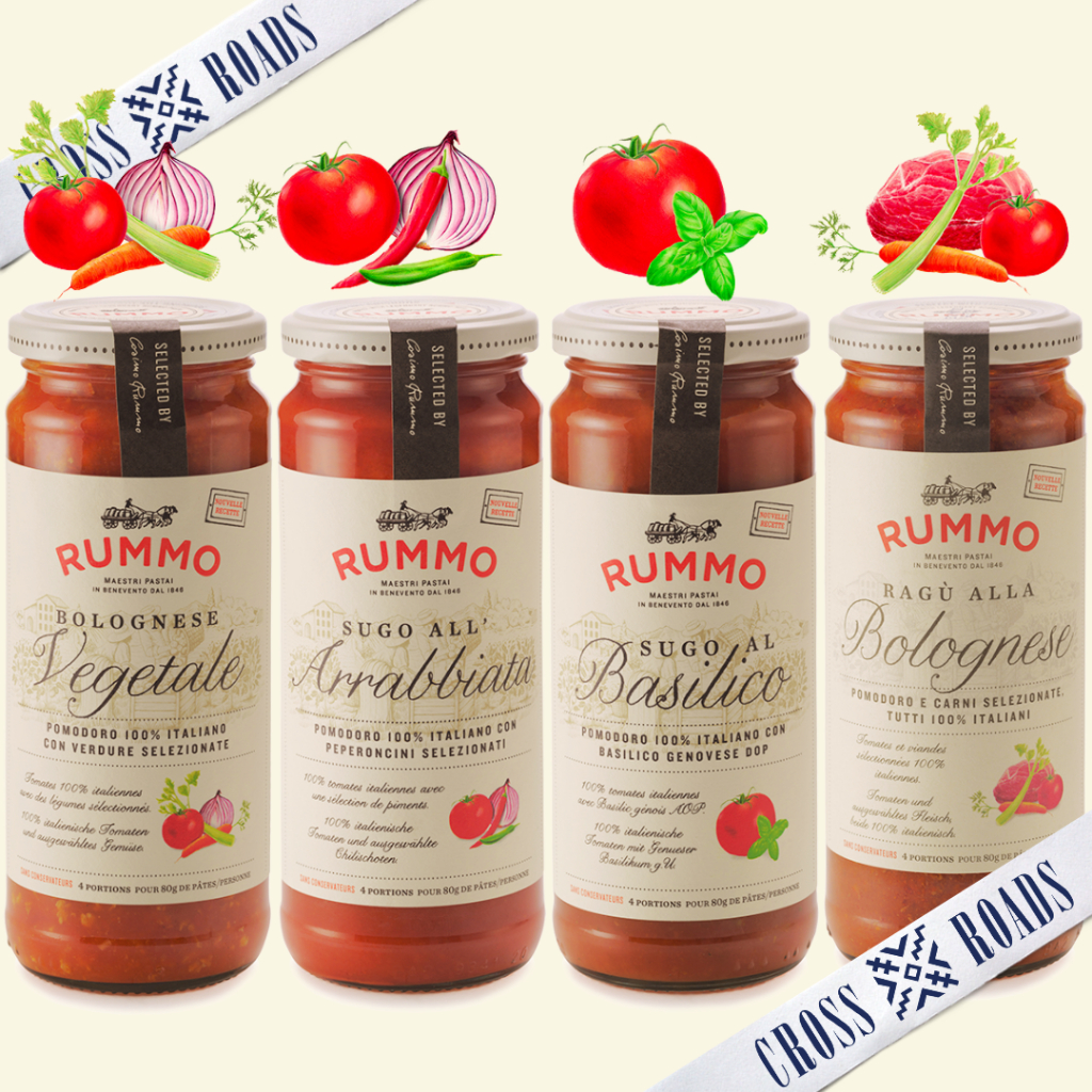 รัมโม่ ซอสมะเขือเทศ 349g | RUMMO Tomato Sauces 340g