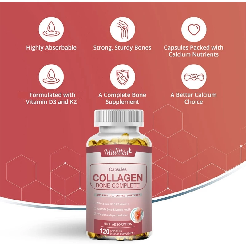 MULITTEA Collagen Capsules บำรุงผม ผิว เล็บ ข้อต่อ thumbnail 6