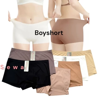 กางเกงในผู้หญิง boyshort sisterhood 1030 ทรงขากางเกง ไร้ขอบเรียบเนียน สะโพกกลมสวย