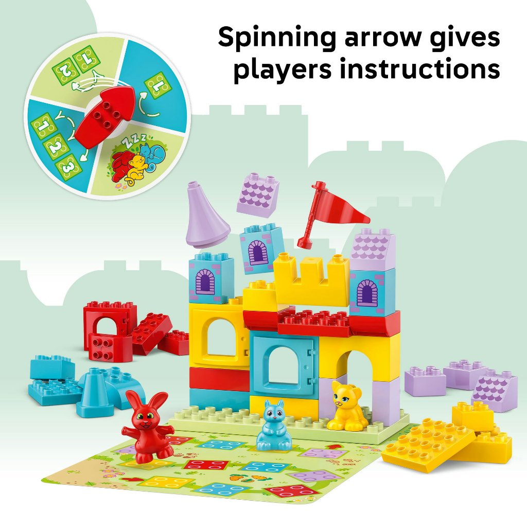 LEGO DUPLO Town 10450 Hopsy’s Castle Game (47pcs.), Building Blocks, Kids Toy ราคา ถูกที่สุด ดีลบีเคเค แกลเลอรีภาพที่ 6