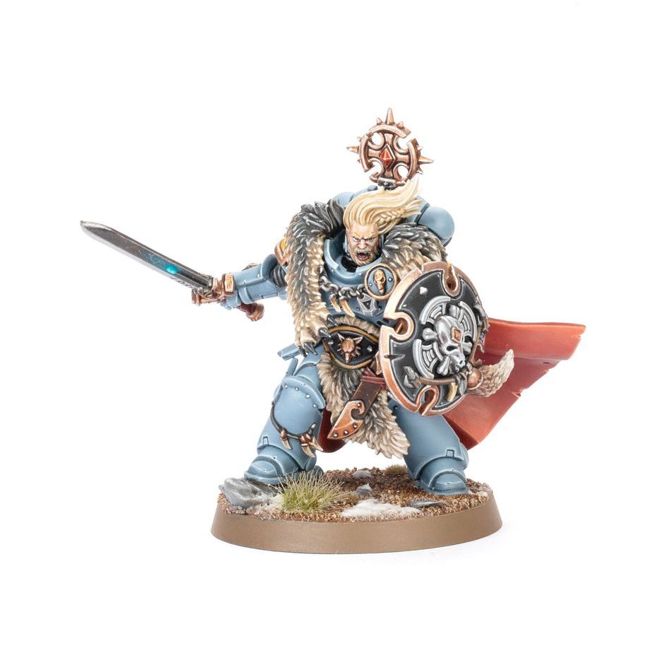 Warhammer 40000 : Space Marines : Space Wolves : Wolf Guard Battle Leader