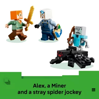 LEGO Minecraft 21277 The Pickaxe Mine (530pcs.), Building Blocks, Kids Toy