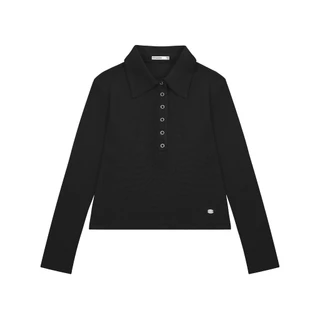 ÉTOILE BNK GIGI SNAP POLO โปโลเนื้อผ้ายืดหลายสี (สินค้าพรีออเดอร์บางสีและไซส์)