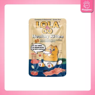 [ยกโหล 12 ซอง] อาหารเปียกแมวโลล่าแอนด์โค LOLA&CO Complete&Balanced โภชนาการครบถ้วน ขนาด 80 กรัม