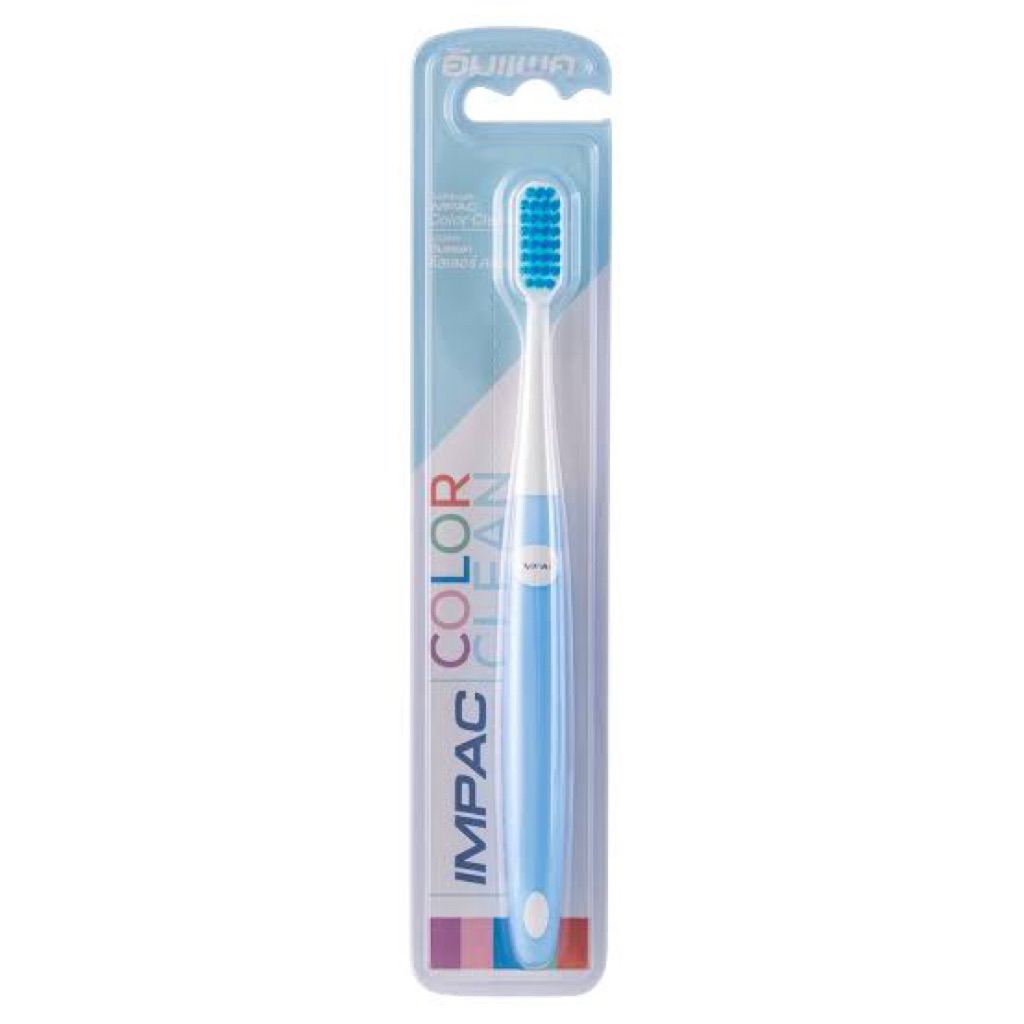 east Impact color clean คละสี แปรงสีฟันคัลเลอร์คลีน วัสดุมีคุณภาพ 1ด้าม