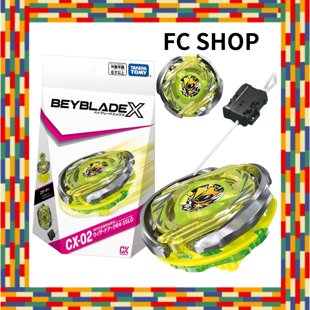 BEYBLADE X Beyblade X CX-02 Starter Wizard Arc R4-55LO