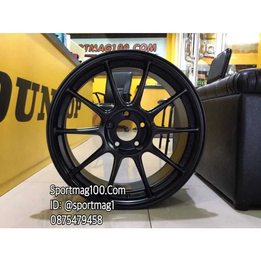 ล้อแม็กซ์ AOW TC105X ขอบ18นิ้ว 5รู114 สีดำด้าน กว้าง8.5นิ้ว Offset35 [18070]