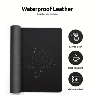 รองเมาส์ขนาดใหญ่ ผ้ารองโน๊ตบุ๊ค 45*90 40*80 30*60cm กันน้ํา ที่รองคีย์บอร์ด for Macbook tablet keyboard mouse pad gaming