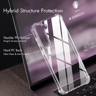เคสใสนิ่มกันกระแทก สำหรับ Samsung A37 A27 A57 A07 A17 A06 A26 A36 A56 A15 A55 A35 A05 A05S A25 เคสใสกันกระแทก