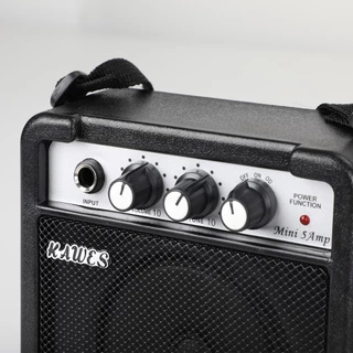 Miniamp มินิแอมป์ มีโหมดเสียงคลีนและเอฟเฟคในตัว ใช้ได้ทั้งกีต้าร์ไฟฟ้าและโปร่งไฟฟ