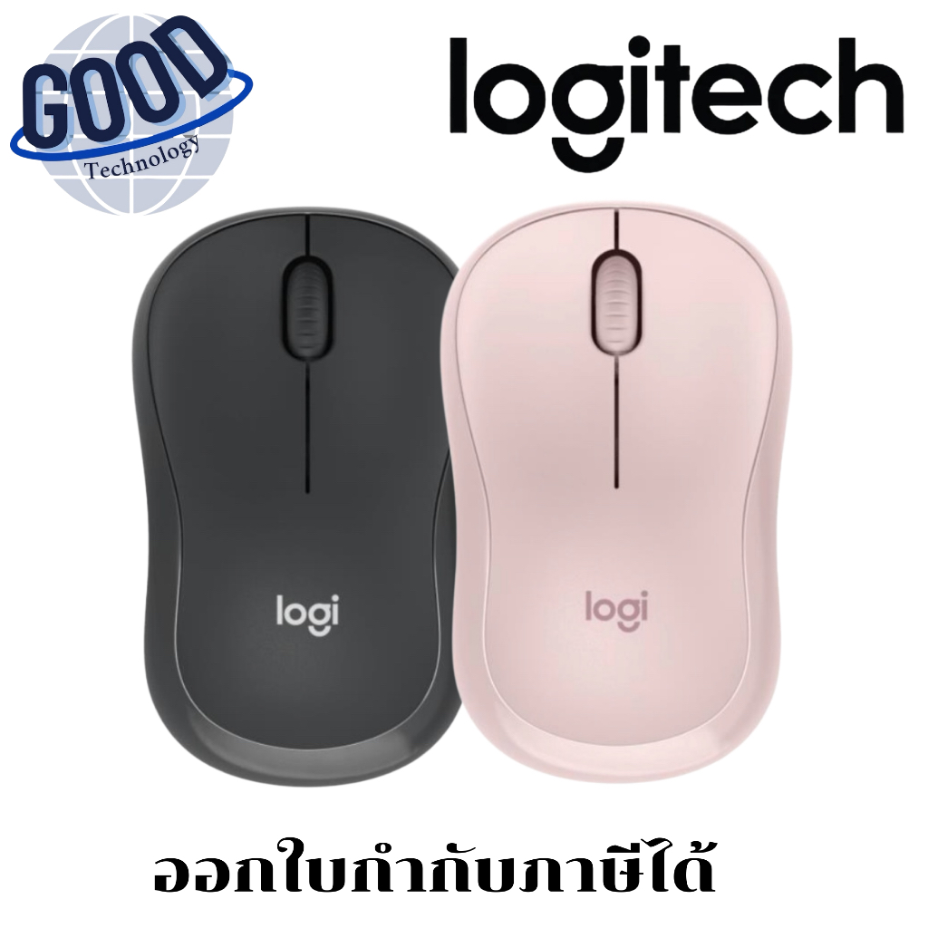logitech  bluetooth mouse m240 silent rose and black