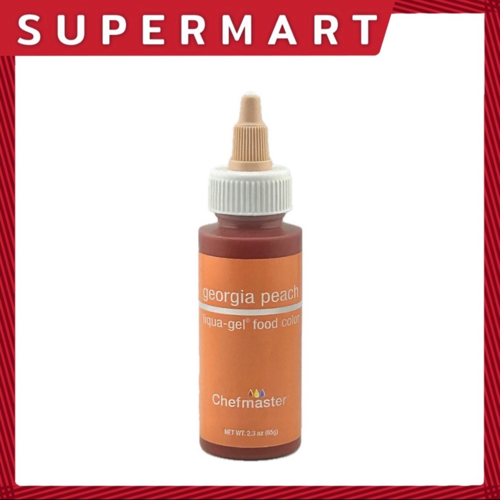 SUPERMART Chefmaster Color Georgia Peach 2.3 oz. #1111683