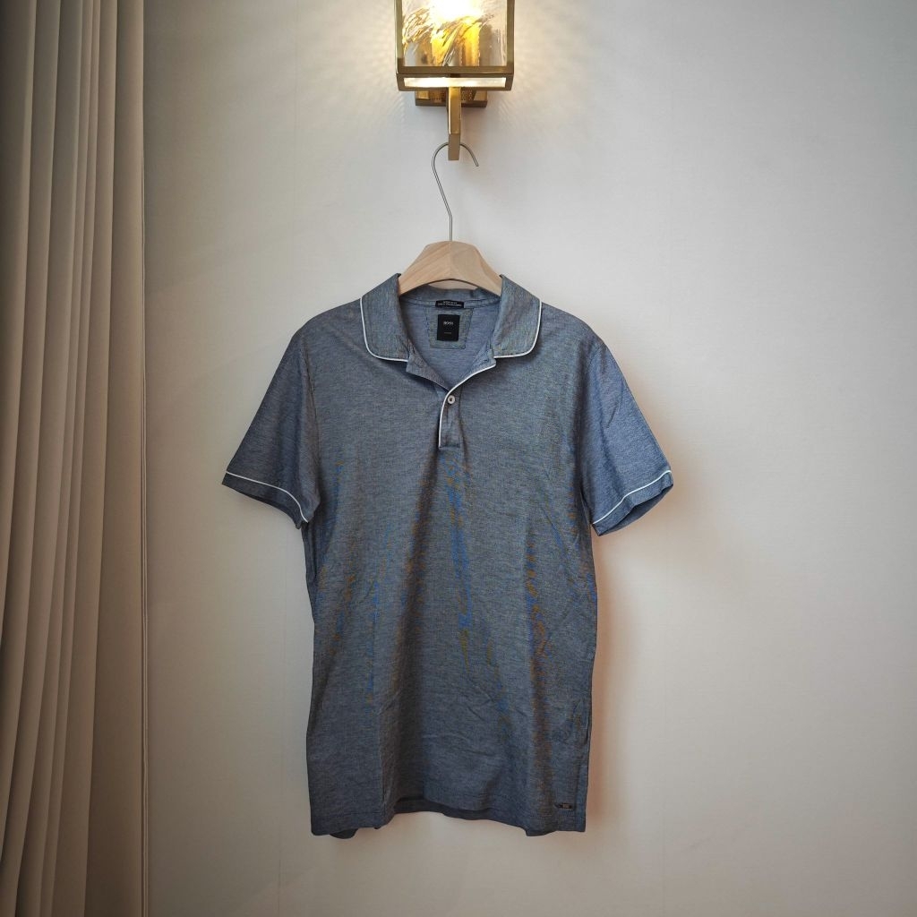 BOSS HUGO BOSS – Tailored Polo Shirt (Limited Collection) (มือสอง)
