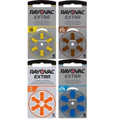 ถ่านเครื่องช่วยฟัง RAYOVAC เบอร์ 10/13/312/675 แพ็ค 6 ก้อน thumbnail 5