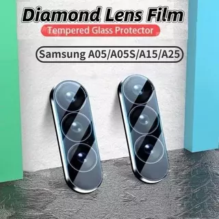 ฟิล์มครอบกระจกกล้อง 3D ฟิล์มกระจกเลนส์กล้อง สำหรับ Samsung A07 A17 A55 A35 A25 A15 A26 A36 A56 A54 A05 A05S A06 A16 A14