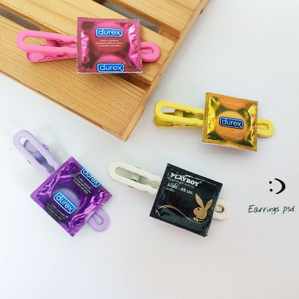 🇹🇭ร้านไทย🇹🇭 กิ๊บถุงยาง แบบใหม่ล่าสุด กิ๊บยุด90 กิ๊บขนมจิ๋ว กิ๊บติดผม กิ๊บติดผมเด็ก กิ๊บติดผมแปลกๆ กิ๊บน่ารัก