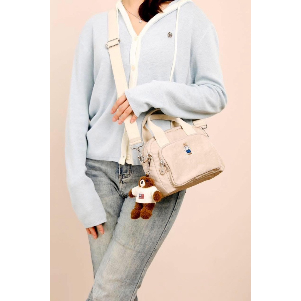 กระเป๋าสะพายข้าง แบรนด์แท้ GUOOBEAR GU1380