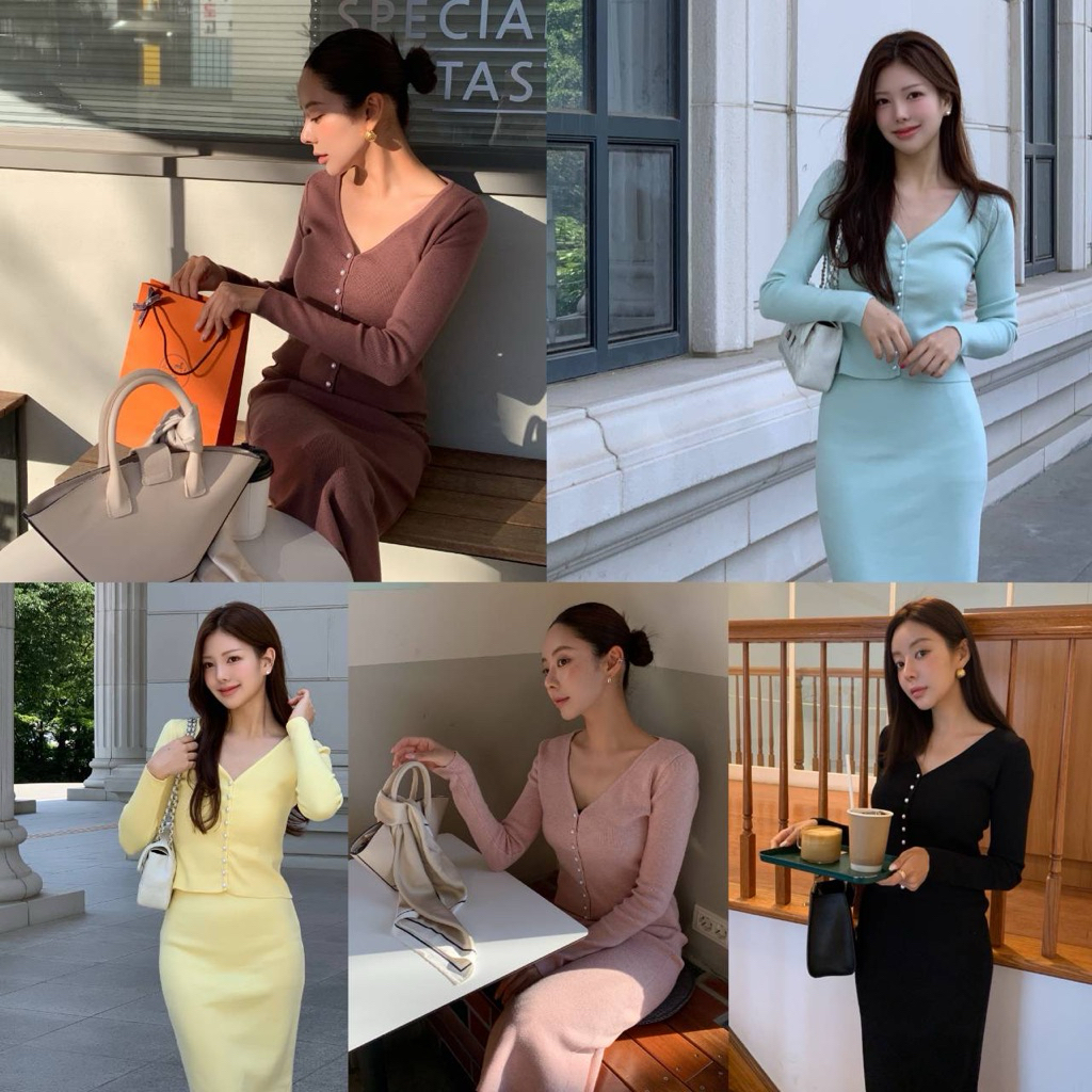 LITAS : LINDA SET ชุดเซตไหมพรม เซต2ชิ้น