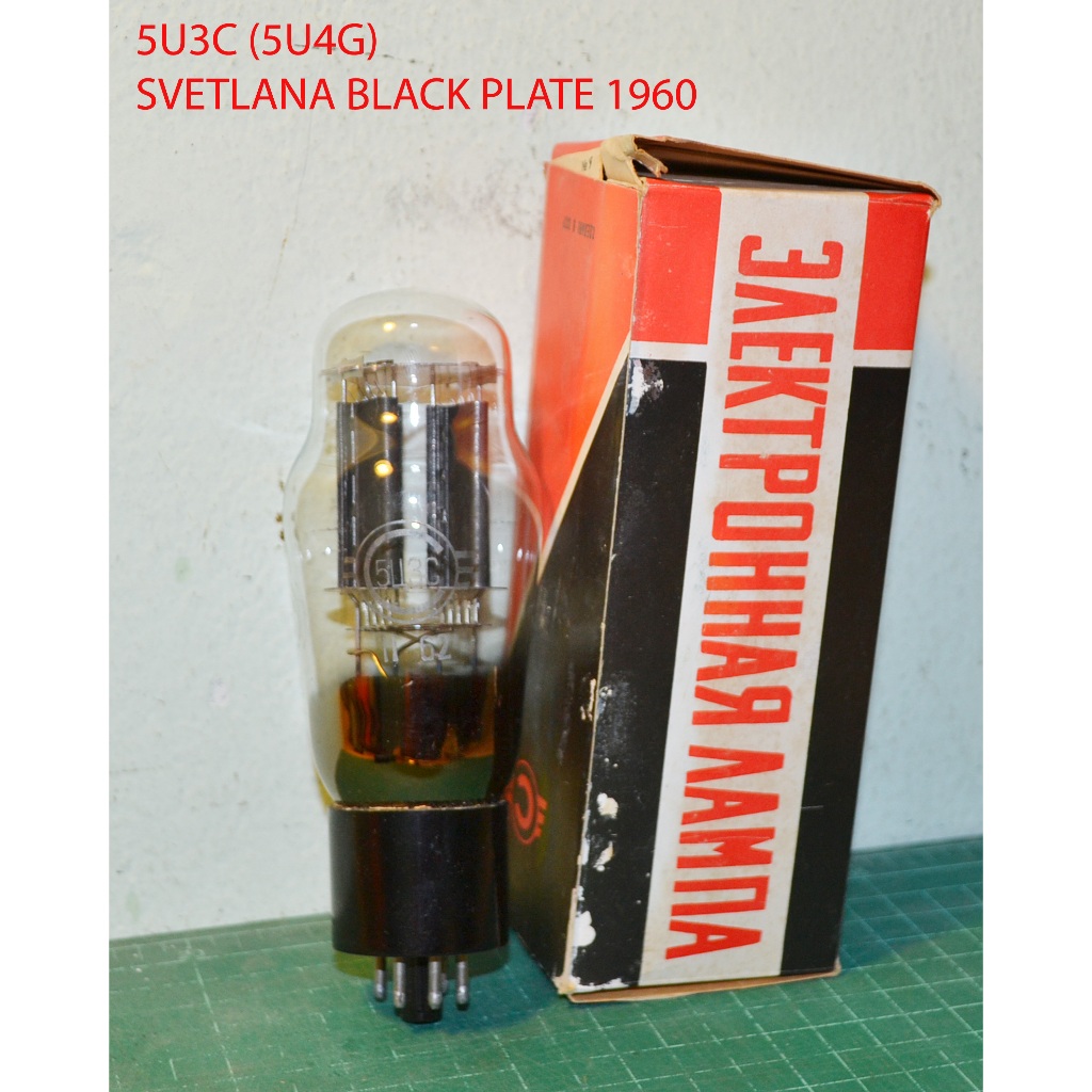 หลอดเร็กติไฟร์ หลอดภาคจ่ายไฟ Rectifier tube สำหรับเครื่องเสียงหลอด หลายเบอร์ (5u4,5y3,5v4,5z4,5t4,5y