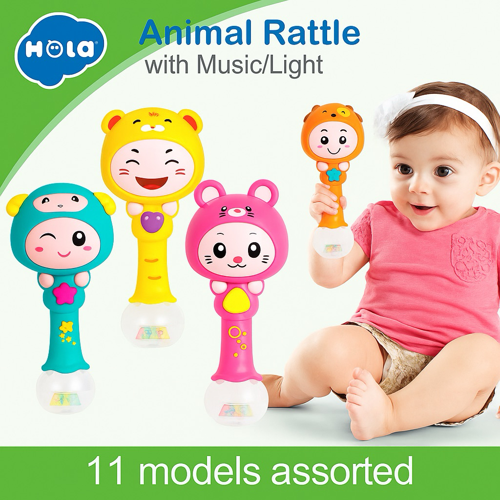 เขย่ามือ คฑานักษัตริย์ประจำราศีทั้ง 12 ราศีสุดน่ารัก แบรนด์คุณภาพ Huile Toys