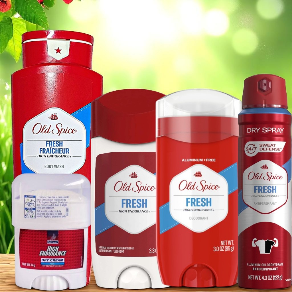 Old Spice High Endurance Deodorant/Bodywash/ 48 Hour Protection, Fresh ScenT