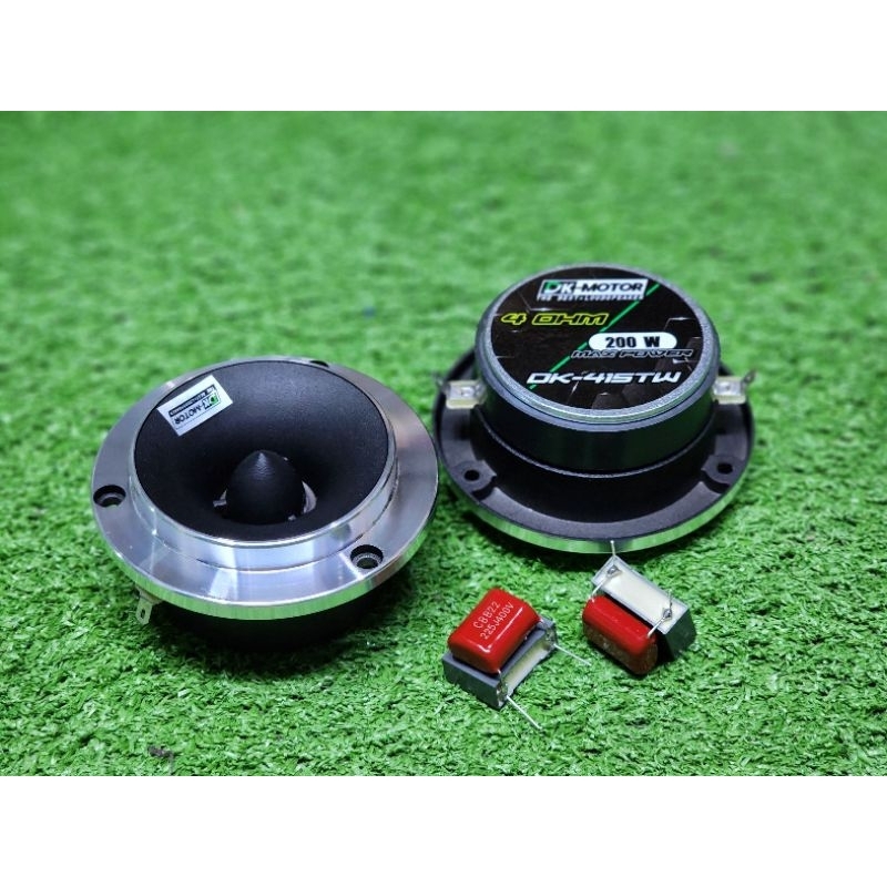 ลำโพง เสียงแหลม​ (DK-415TW) (2​ดอก)​ แม่เหล็กหนา15mm.​ dk motor แท้ เสียงแหลม ทวิตเตอร์​ ลำโพง​ เครื