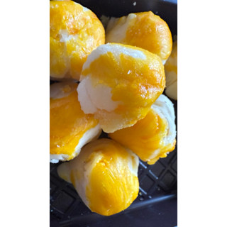 ขนมเปี้ยะจิ๋ว ไส้ถั่วทอง แป้งบาง  หอมอบควันเทียน