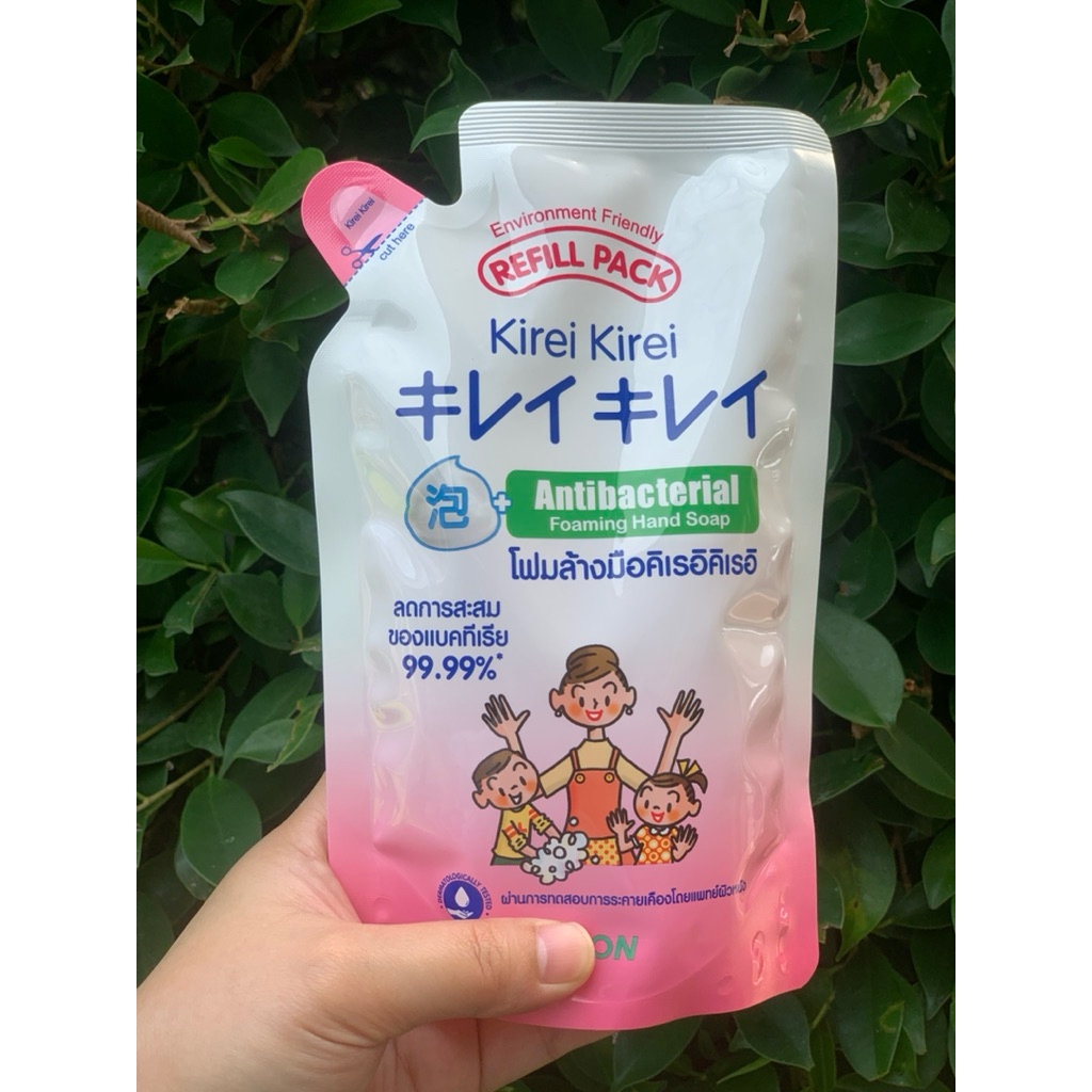 🔥ถูกกว่าในห้าง !!🔥โฟมล้างมือ สบู่ล้างมือ คิเรอิ คิเรอิ KIREI KIREI สูตรออริจินัล (ถุงเติม) 200 มล.