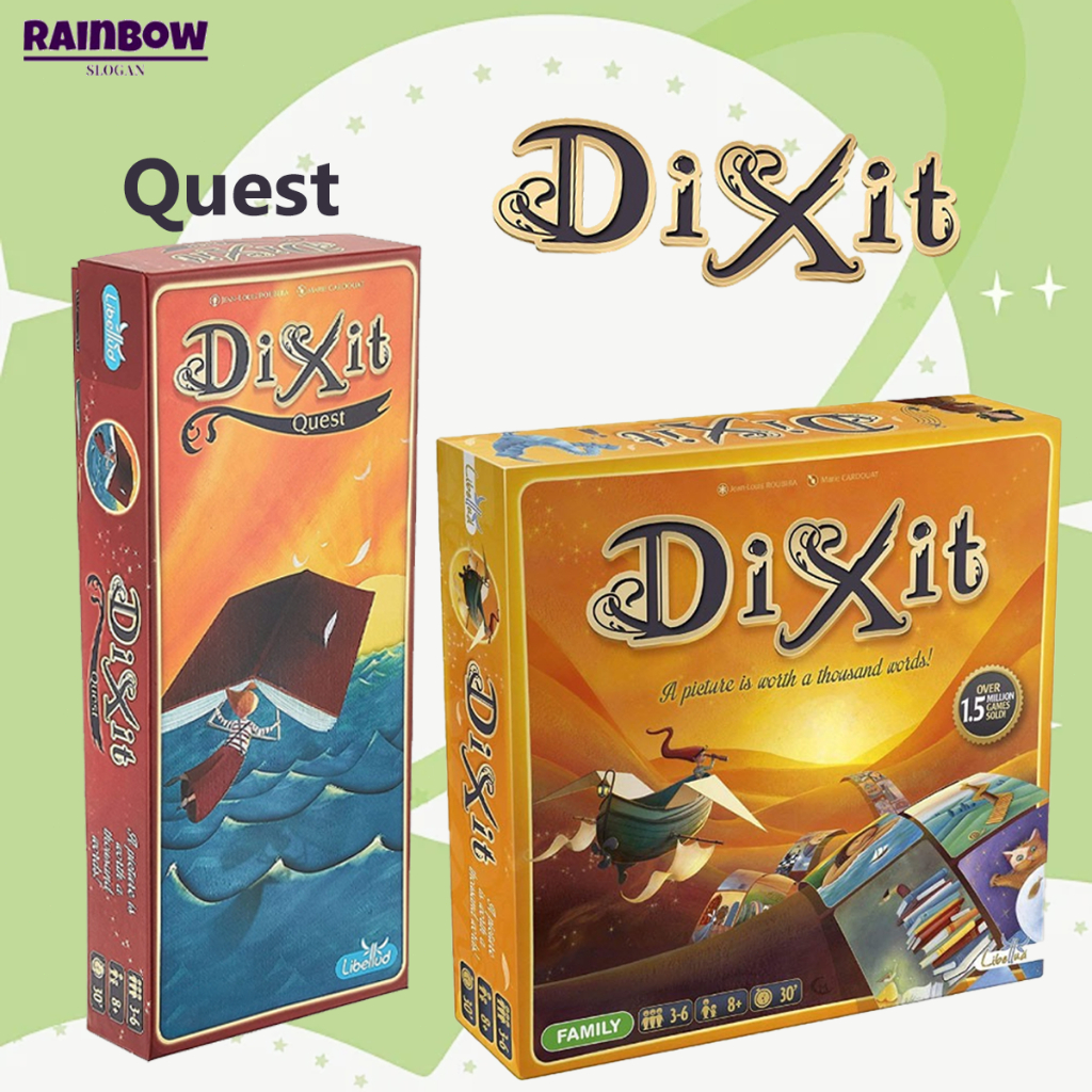 เกมการ์ด Dixit/Dixit  Quest ดิ้กซิท ทายรูปภาพจากคำใบ้ สินค้าพร้อมส่ง