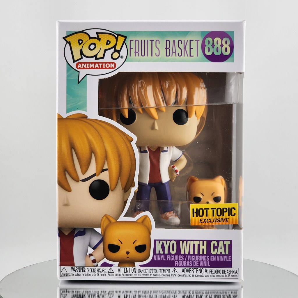 Funko Pop! Fruit Basket - Kyo with Cat Hot Topic Exclusive 888