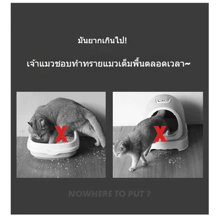 Cocopet (120*70CM) แผ่นรองเก็บทรายแมว, แผ่นทรายแมว, แผ่น EVA สองชั้น, ช่วยเก็บทรายแมวที่ติดอยู่ที่เล็บ, แผ่นทรายขนาดใหญ่