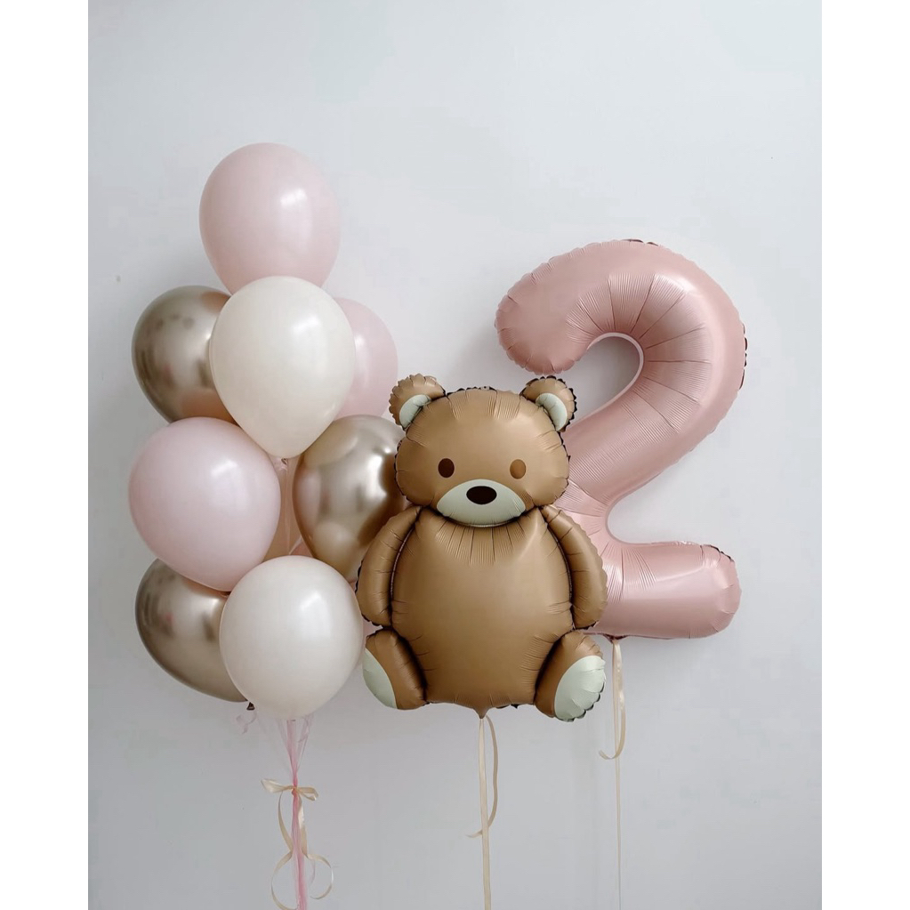 ลูกโป่งตัวเลข สีชมพูเบบี้ , ฟ้าเบบี้ ขนาด 40 นิ้ว ตัวใหญ่ (พร้อมส่ง) - รูปที่ 4