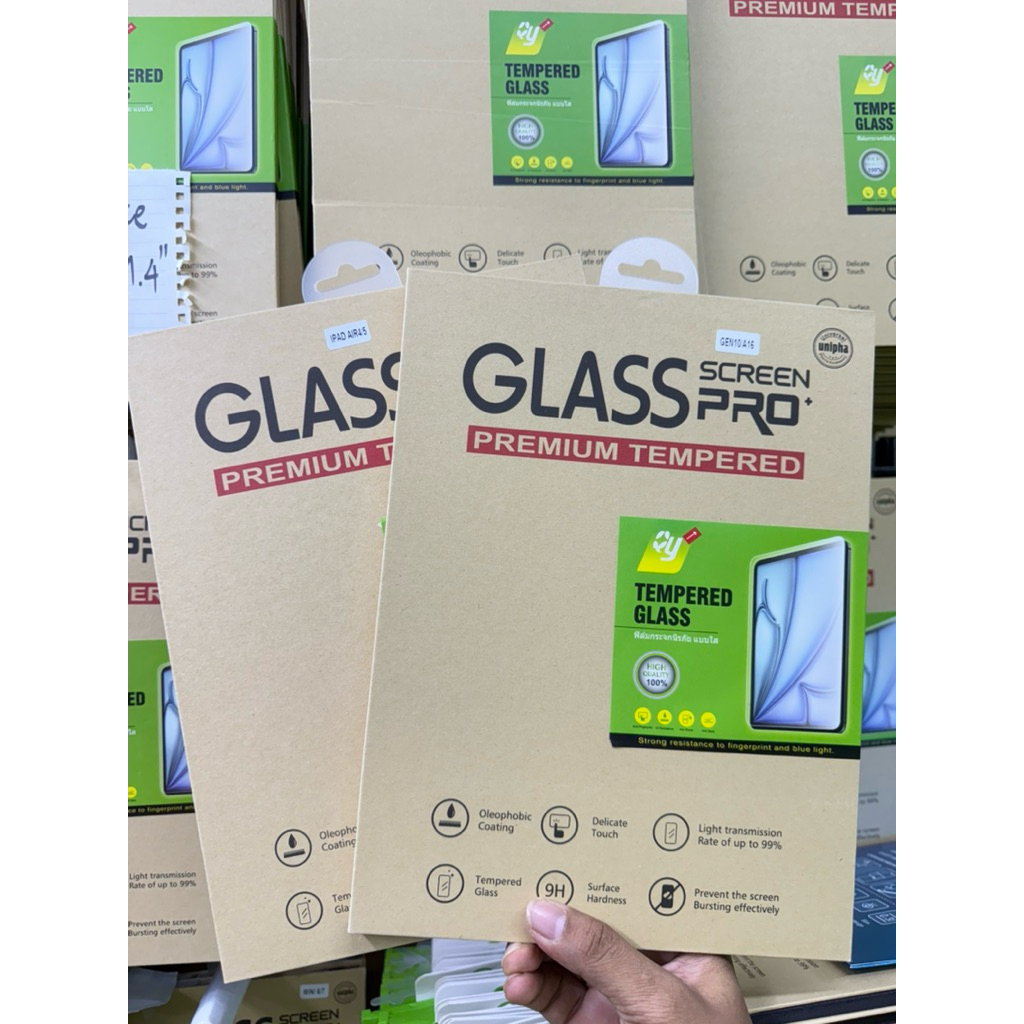 🇹🇭Quarry ฟิล์มกระจกใสนิรภัย สำหรับ Samsung Tab A8.0/A10.1/A7 10.4/A7Lite/S5E/S6/S6Lite/S7/S7+/S7SE/A