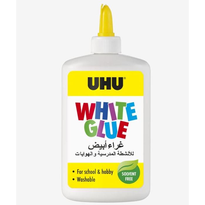 กาว UHU White Glue กาวลาเท็กซ์ เนื้อขาว