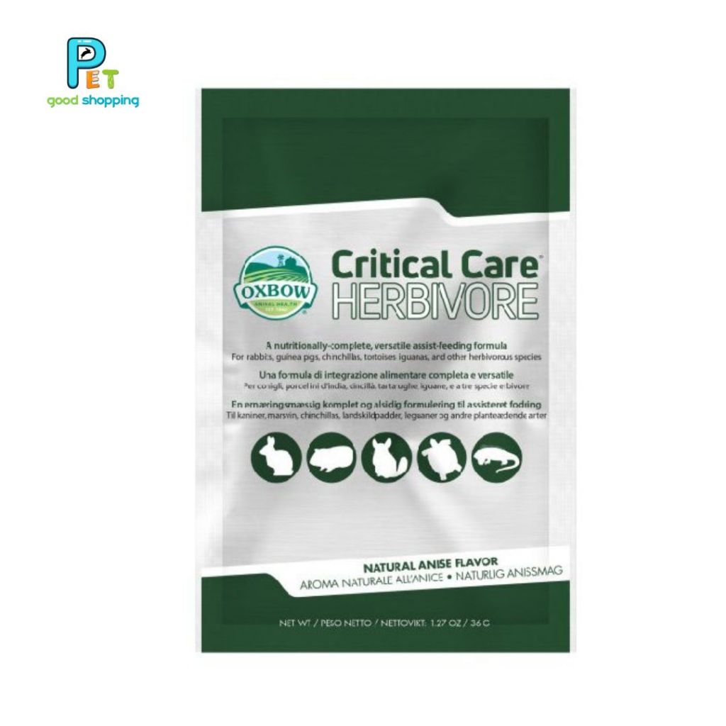 OXBOW Critical Care Anise Flavor 36 G. คริติคอล แคร์ 36 ก.