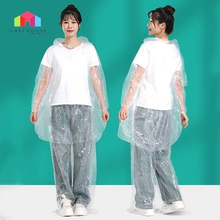 LuckyLT เสื้อกันฝน เสื้อกันฝนแบบใส เสื้อกันฝนผู้ใหญ่ เสื้อกันฝนพกพา เสื้อกันฝนแบบหนา เสื้อกันฝนเด็ก