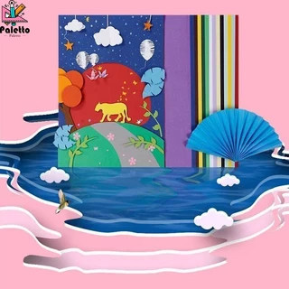 กระดาษสี 100 ปอนด์ สั่งขั้นต่ำ5 แผ่น A4 หนา 210 แกรม โทนสีพาสเทลและสีสดใส