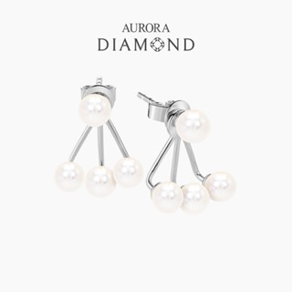 Aurora Diamond ต่างหูมุกเเท้ Bright Pearl Collection (DEPL00…
