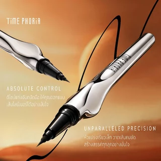 TimePhoria Dune Hyper-Precision Superstay Eyeliner อายไลเนอร์กันน้ํา หัวแปรงเรียวเล็ก เขียนง่าย แห้งไว กันเหงื่อ