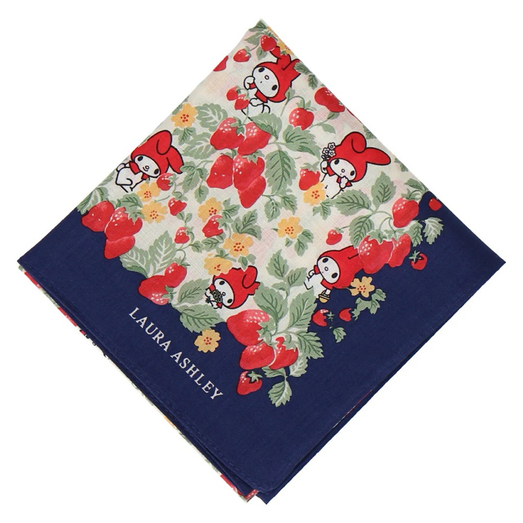 ผ้าเช็ดหน้าLaura Ashley x Sanrio