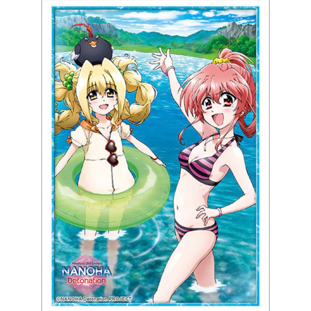 [Anime Bushiroad 0247-9] Sleeve Collection Magical Girl Lyrical Nanoha Detonation Iris & Yuri - สลีฟ