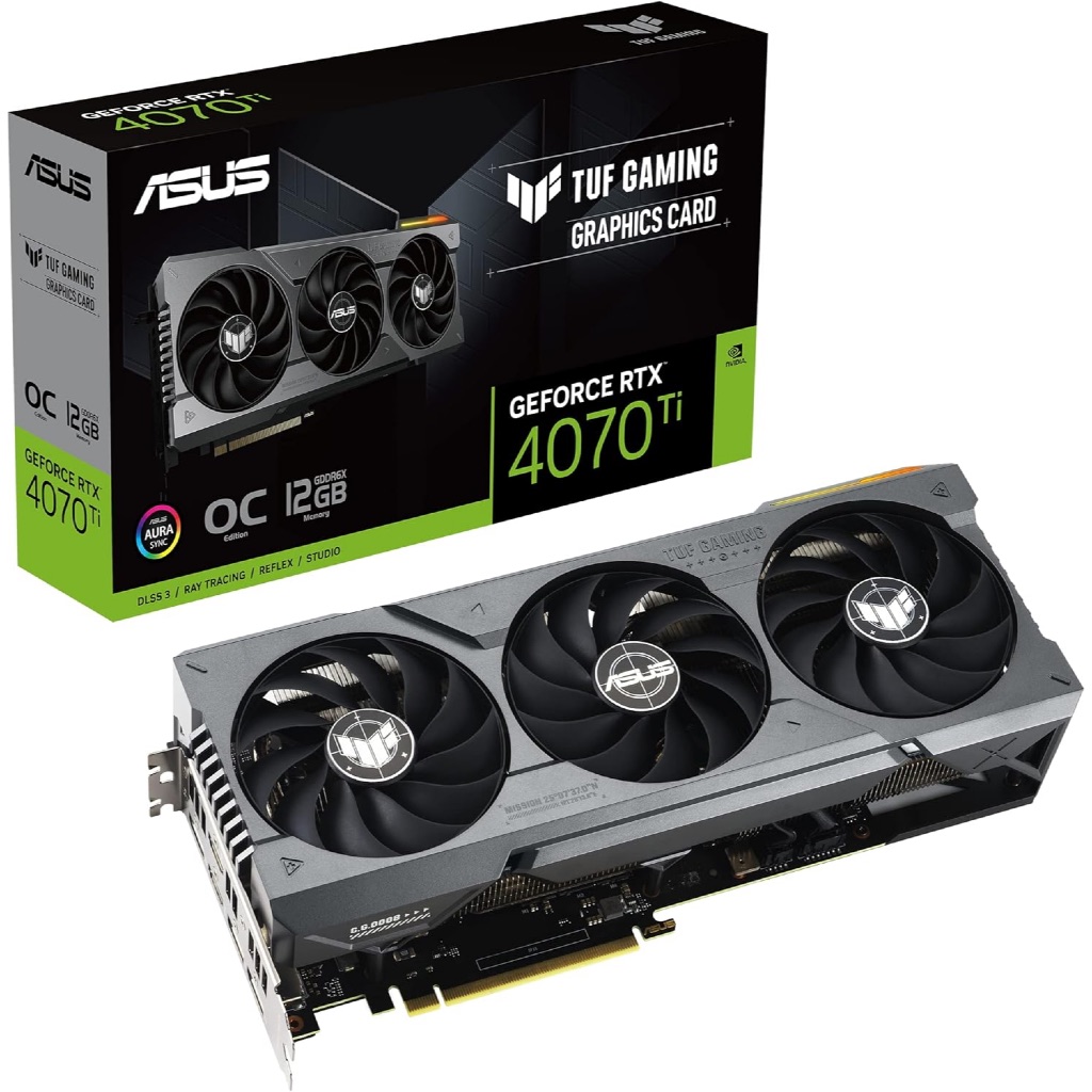 ASUS TUF Gaming GeForce RTX™ 4070 Ti 12GB GDDR6X OC Edition