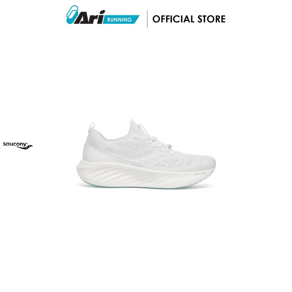 SAUCONY M TRIUMPH SG - COOLWHITE (S21013-100) รองเท้าวิ่ง ผู้ชาย ซาวโคนี่ TRIUMPH SG สีขาว