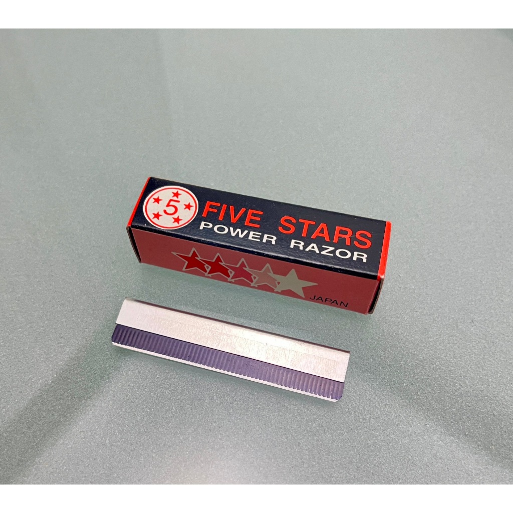 [3 แถม 1] ใบมีดซอยผมมีด้ามจับสั้น (โกนหนวด, กันคิ้ว, ประดับยนต์) บรรจุ 10 ใบมีด เจ้าของขายโรงงานแท้💯