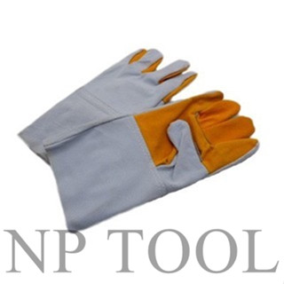 NP-551 ถุงมือหนังเชื่อมเหล็กยาว อย่างหนา