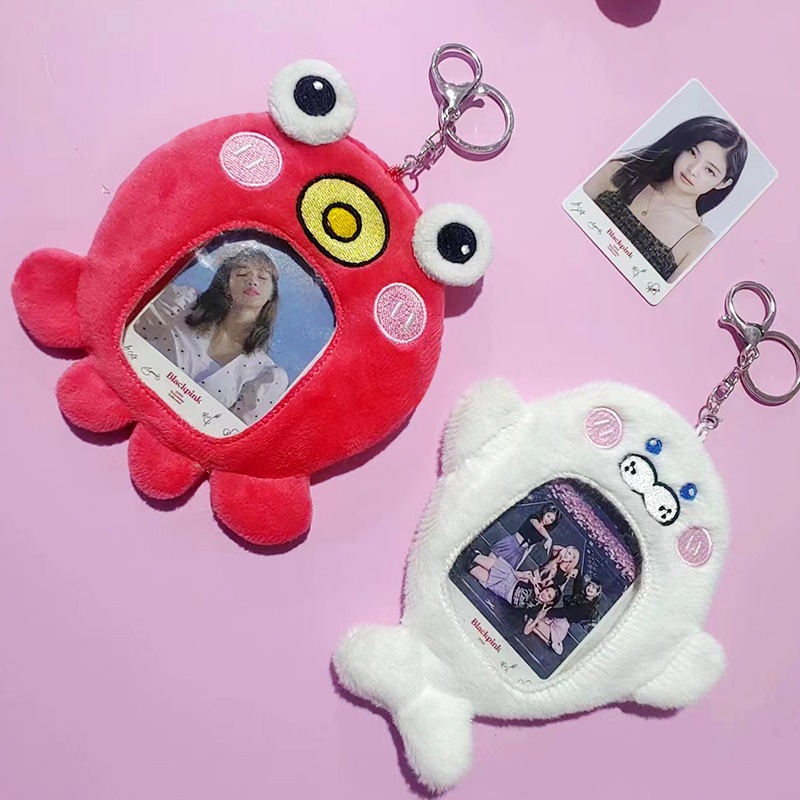 พร้อมส่ง ที่ใส่บัตรลายสัตว์บิ๊กเบิ้ม ใส่การ์ด ใส่บัตรได้ card holder keychain