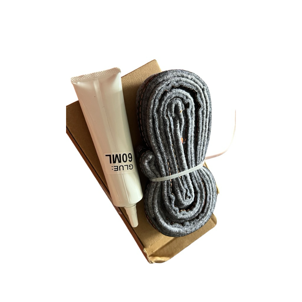 Rear Drum Felt Seal ผ้าสักหลาดขอบถังเครื่องอบผ้า Whirlpool รุ่น 3LWED4815FW / 3LWED4815FW0 (ราคาต่อ 