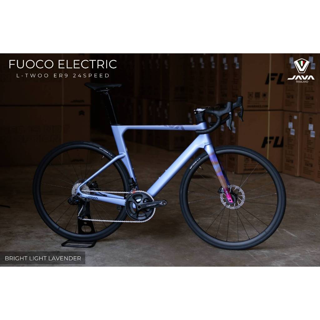 จักรยานเสือหมอบ JAVA Fuoco Electric เกียร์ไฟฟ้า L-Twoo eR9 24sp.